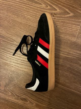 Zapatillas Adidas Samba Talla 42 Negras Rojas
