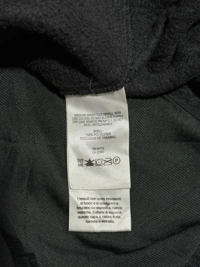 Gilet Columbia Nero con Logo P