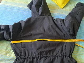 Abrigo negro reversible talla 44/46