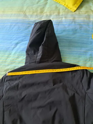 Abrigo negro reversible talla 44/46