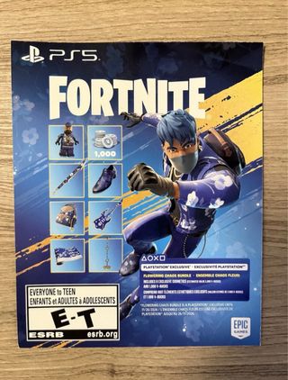 Fortnite Flowering Chaos Bundle PS5