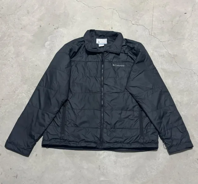 Piumino Columbia Nero Uomo Taglia L