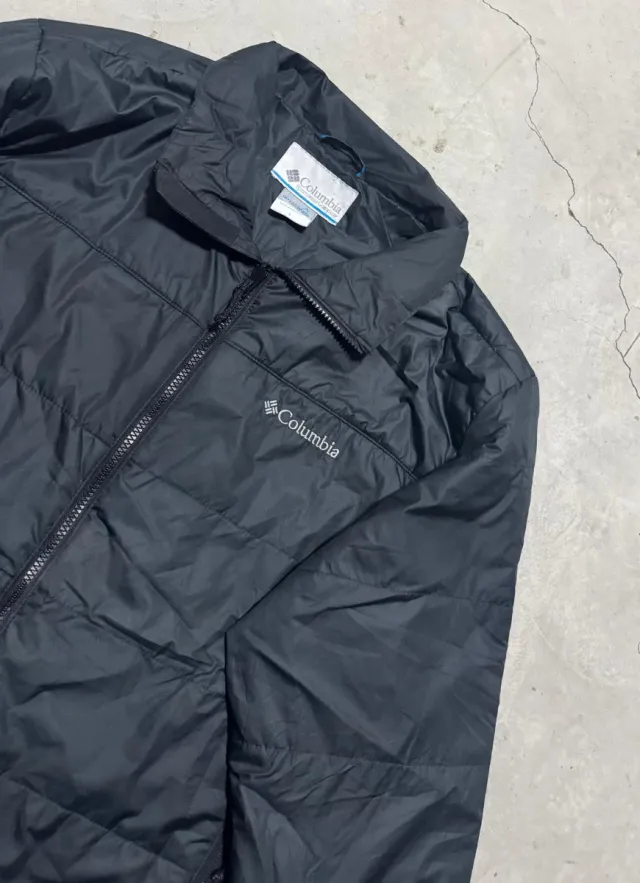 Piumino Columbia Nero Uomo Taglia L
