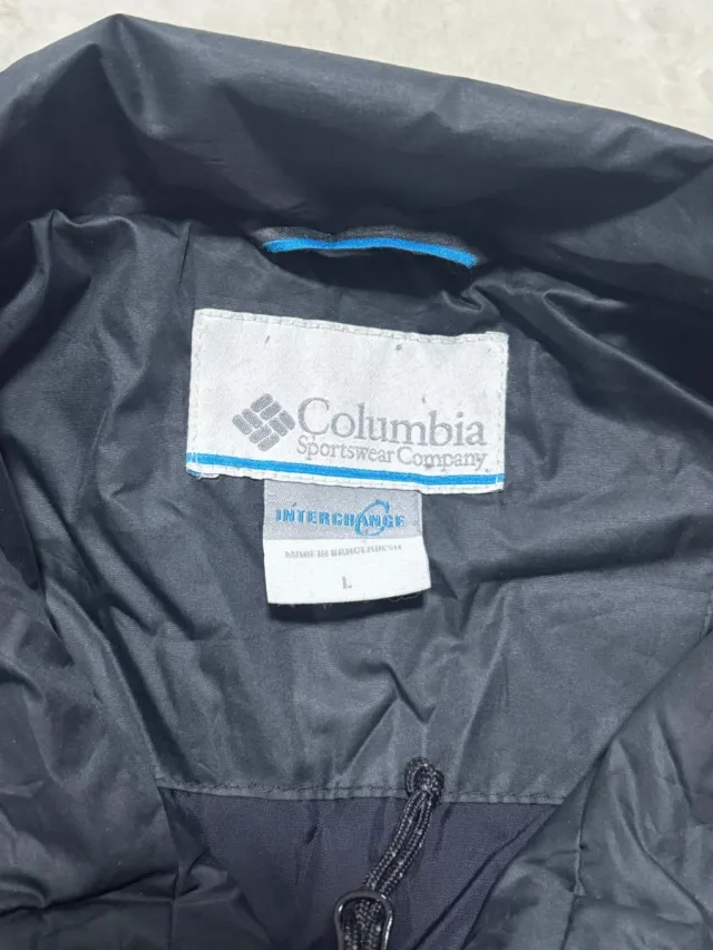 Piumino Columbia Nero Uomo Taglia L