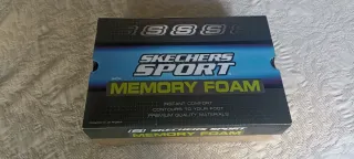 Botas Skechers Piel Marrón y Rojo