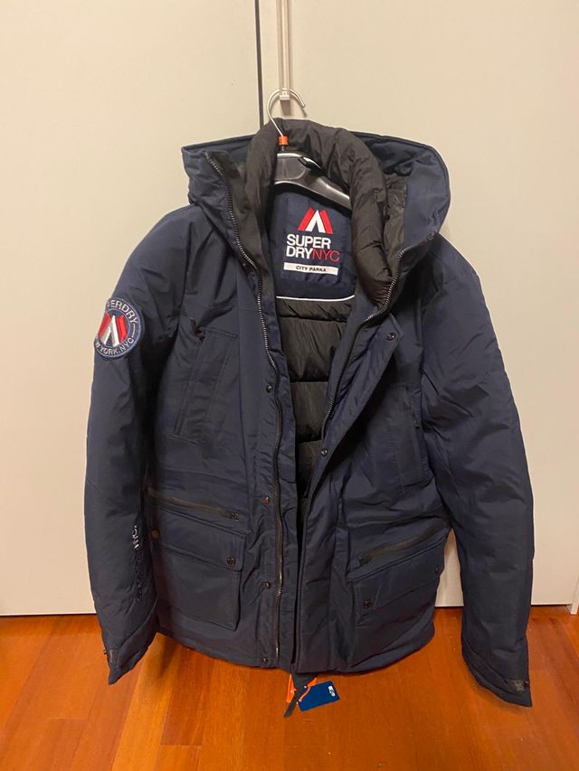 Parka Superdry uomo blu