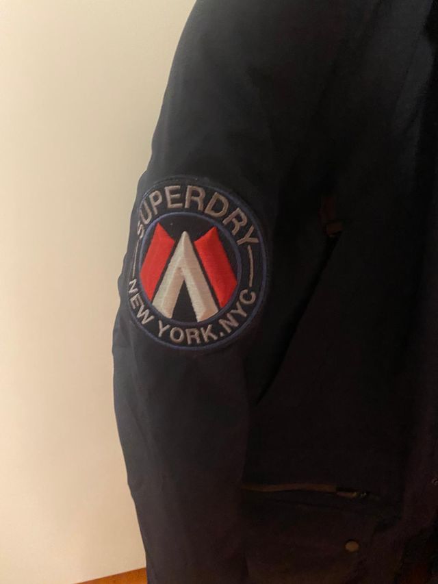 Parka Superdry uomo blu