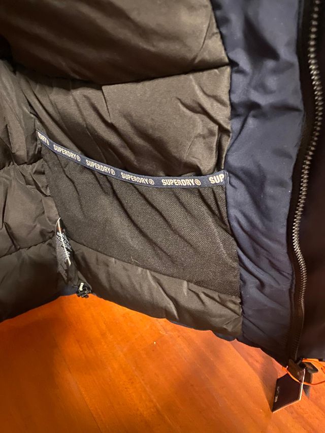 Parka Superdry uomo blu