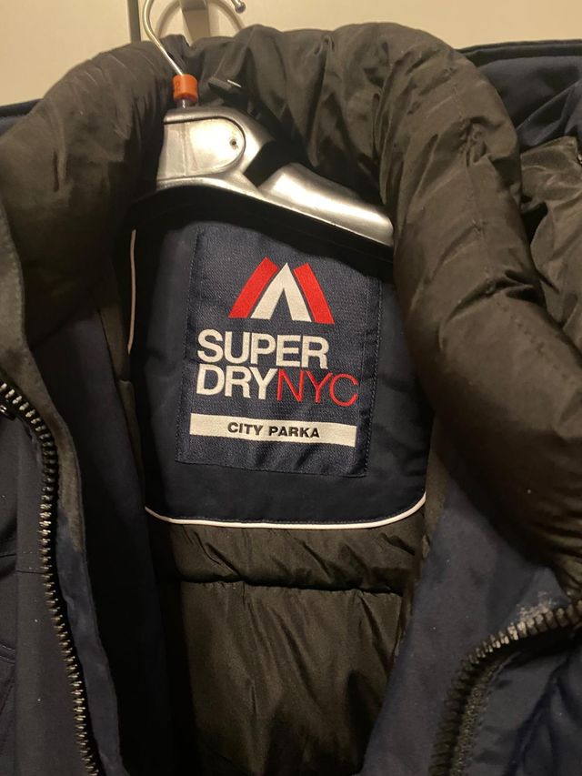 Parka Superdry uomo blu