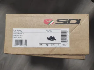 Zapatillas Ciclismo Sidi Negras talla 42