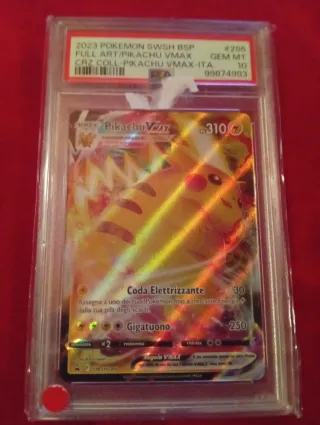 Pikachu VMAX PSA 10 ITA Pokémon