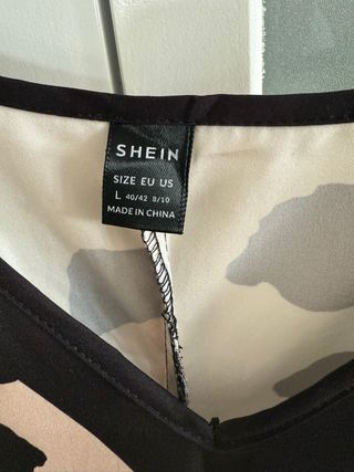 Vestido midi estampado leopardo