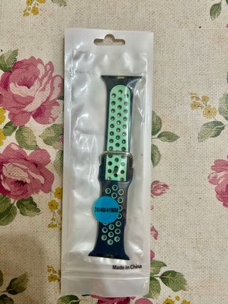 Correa Apple Watch 38/40/41mm Verde/Azul Marino
