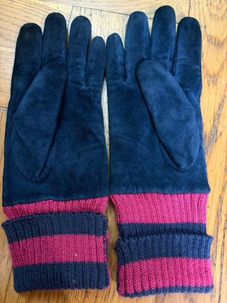 Guantes Benetton Azul y Rosa