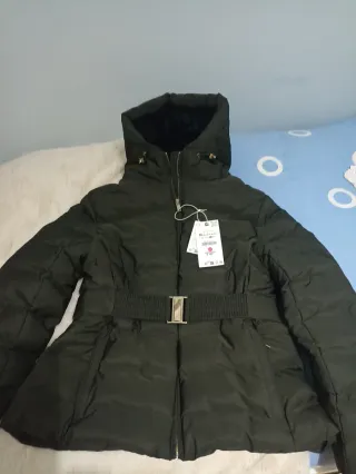 Chaqueta anorak verde talla XL