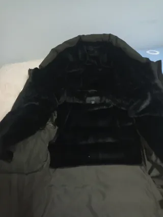 Chaqueta anorak verde talla XL