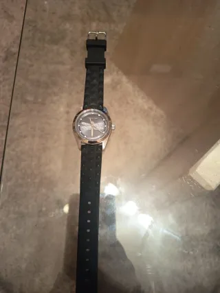 Reloj Massimo Dutti Negro y Plateado