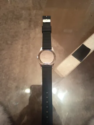 Reloj Massimo Dutti Negro y Plateado