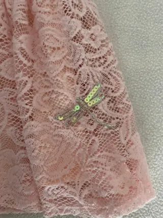 Set 2 gonne pizzo bambina 10/11 anni