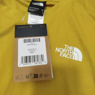 Maglietta The North Face gialla manica lunga