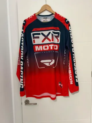 Camiseta Motocross FXR Talla L pantalon 36
