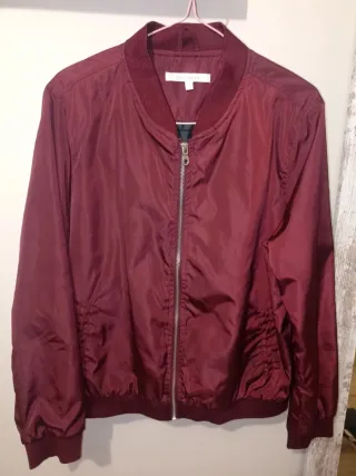 Chaqueta bomber granate