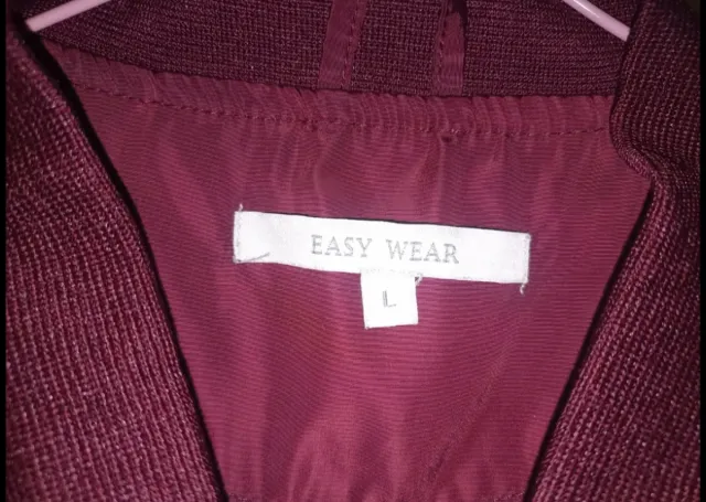 Chaqueta bomber granate