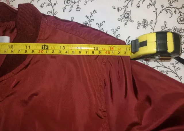 Chaqueta bomber granate