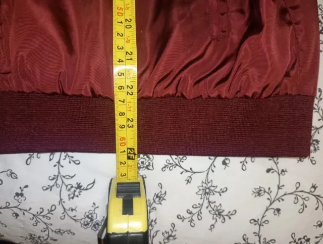 Chaqueta bomber granate