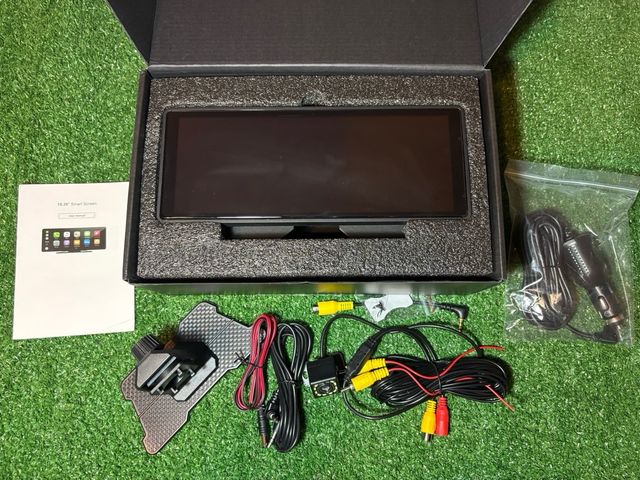 Autoradio 10” Wireless Carplay Android +Telecamera