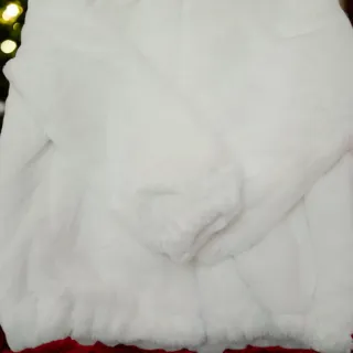 Pellicciotto bianco taglia unica