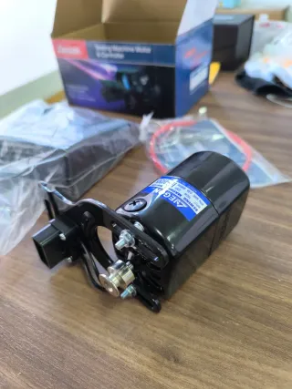 Motor Máquina Coser Externo Negro