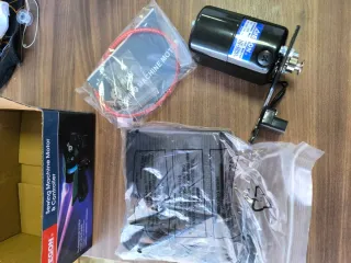 Motor Máquina Coser Externo Negro