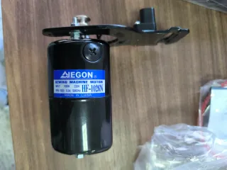 Motor Máquina Coser Externo Negro