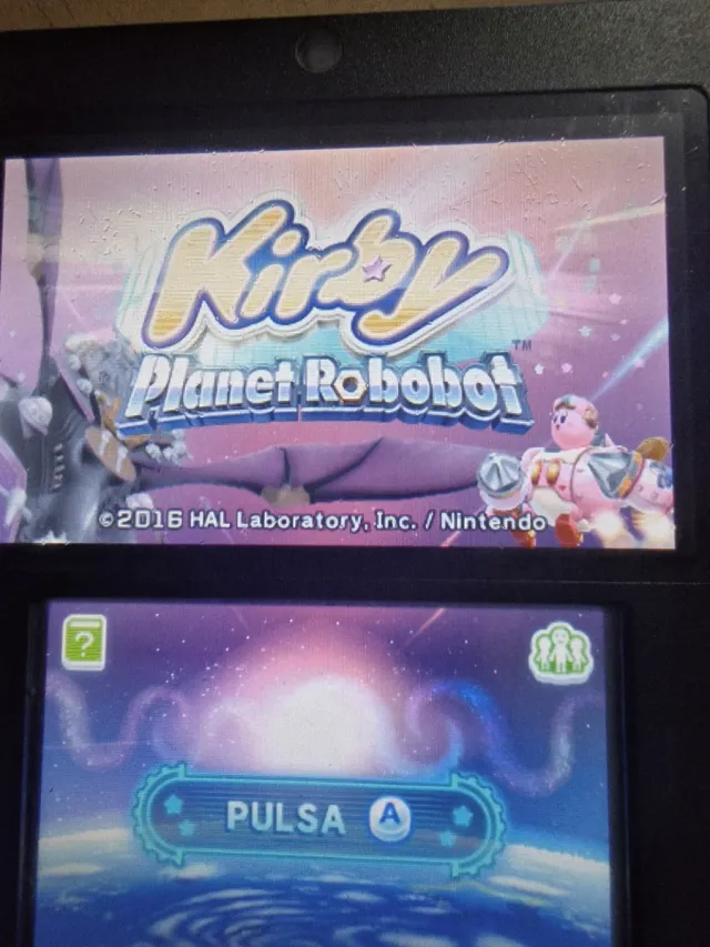 Kirby Planet Robobot Nintendo 3DS