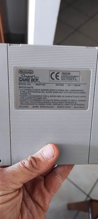 Super Game Boy Nintendo PAL Version