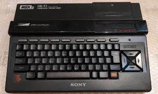 Ordenador Sony MSX2 HB-F1 + RGB