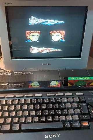 Ordenador Sony MSX2 HB-F1 + RGB