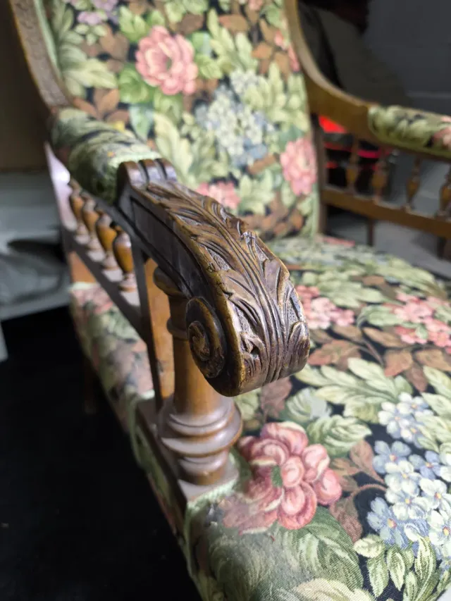 Butaca Victoriana antigua