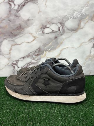 Converse Scarpe Uomo Taglia 44 Grigio Nero