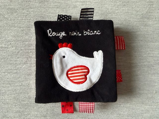 Libro infantil Rouge, noir, blanc