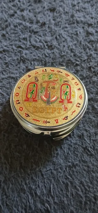 Bracciale Egiziano Pietre Blu Oro