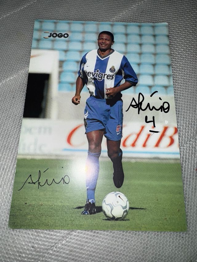 Lote di 4 cartoline FC Porto O Jogo firmate