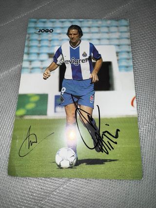 Lote di 4 cartoline FC Porto O Jogo firmate