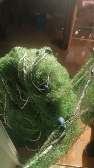 Redes de pesca trasmallos