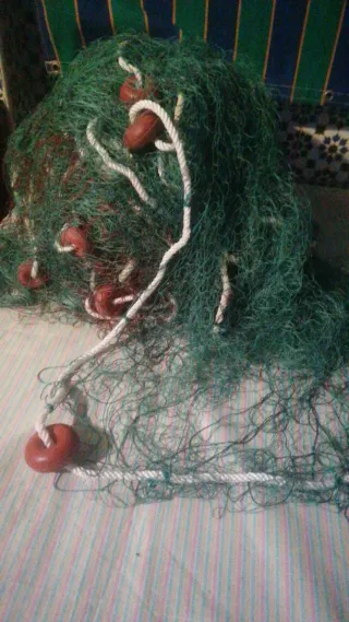 Redes de pesca trasmallos