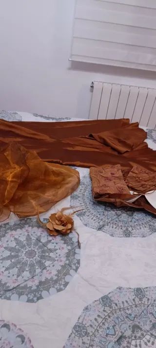 Set Gonna, Corsetto, Foulard, Fiore, Scarpe, Borsa