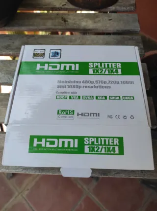 Splitter HDMI de dos y cuatro puertos para elegir