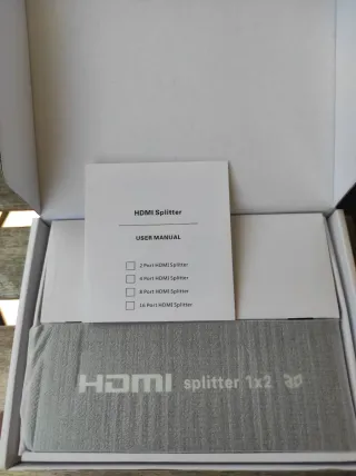 Splitter HDMI de dos y cuatro puertos para elegir