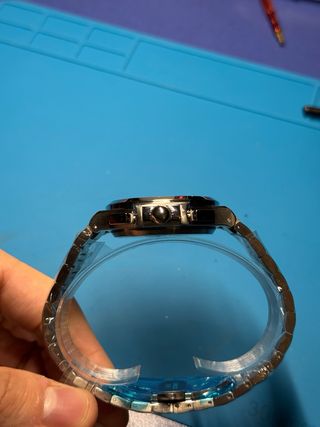 Seiko Mod Nautilus Cronograph Cuarzo Verde